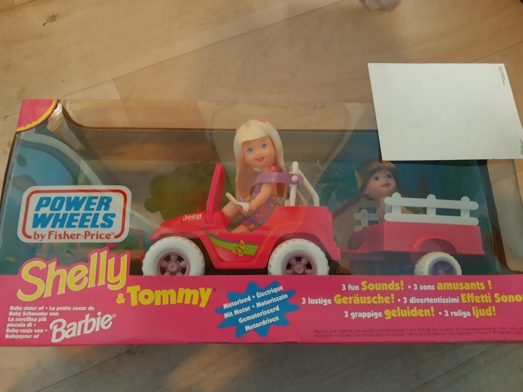 Shelly en Tommy, combi Fisher price - nog nieuw in verpakkin, Ophalen of Verzenden, Zo goed als nieuw