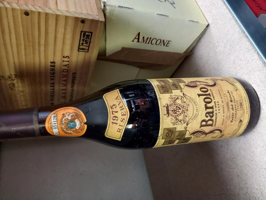 Barolo 1975, Collections, Pleine, Comme neuf, Enlèvement, Italie