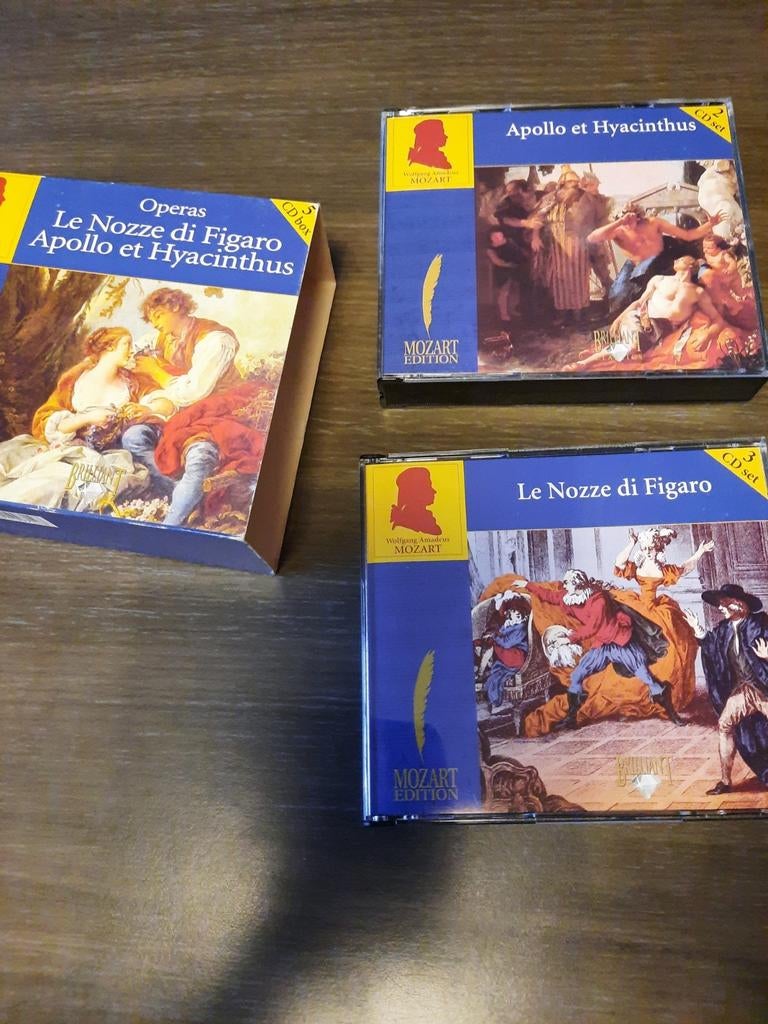 5 CD box Mozart, Enlèvement ou Envoi, Comme neuf