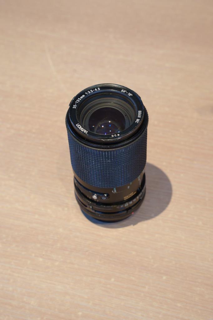Objectif Tamron 35-135mm 1:3,5-4,5 f BBAR-MC+ bague d'adapta, TV, Hi-fi & Vidéo, Photo | Lentilles & Objectifs, Enlèvement ou Envoi