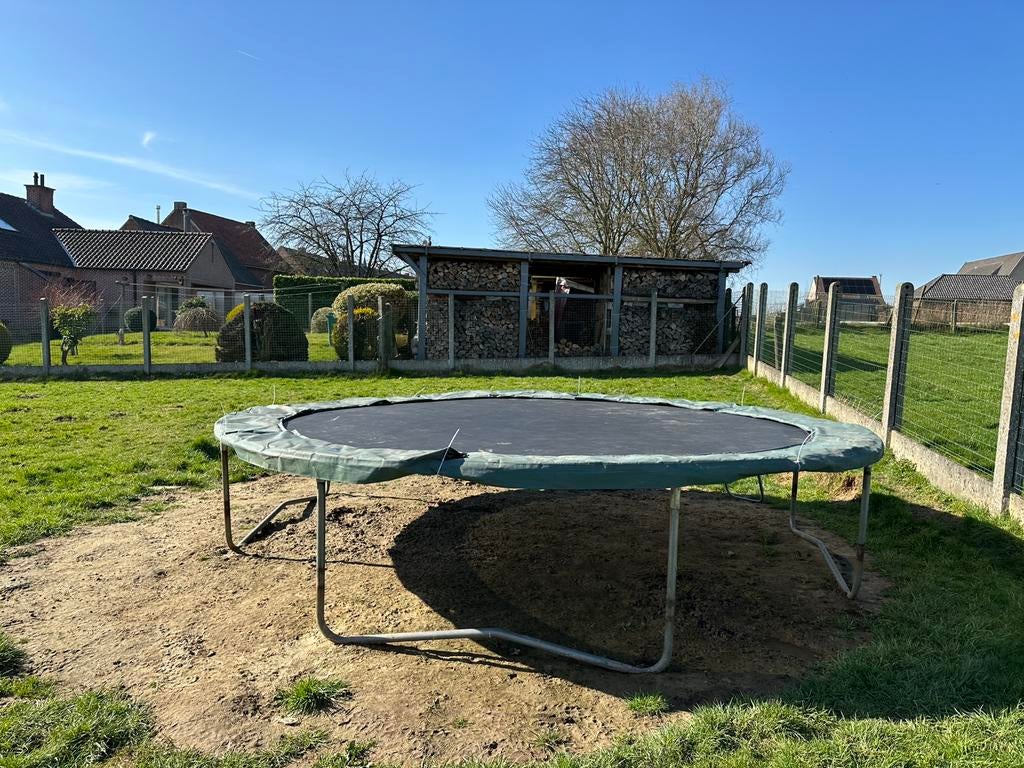 Trampoline jumpking te koop, Ophalen of Verzenden, Gebruikt