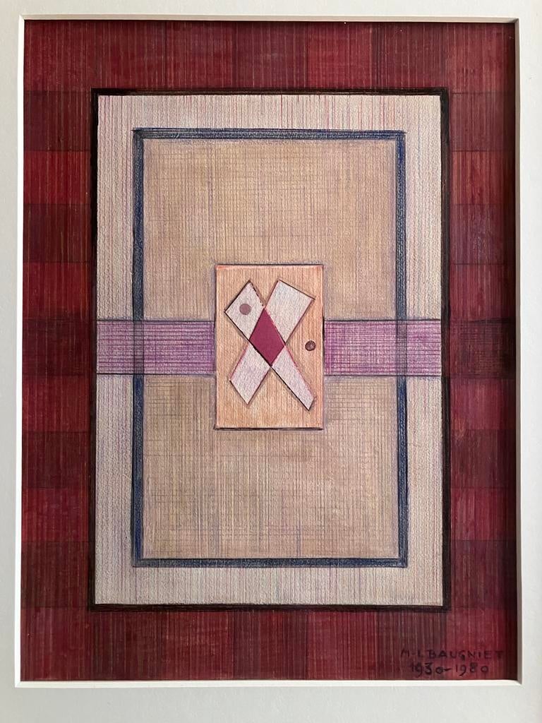 potlood Marcel-Louis Baugniet (1896-1995), Antiquités & Art, Enlèvement ou Envoi