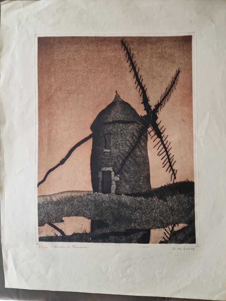 Michel de goeye, Antiek en Kunst, Ophalen of Verzenden