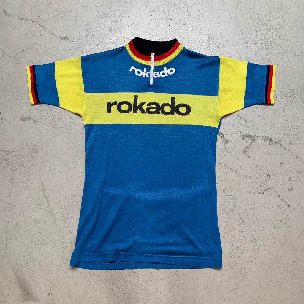 Rokado 1972 73 koerstrui wielertrui, Ophalen of Verzenden, Overige maten