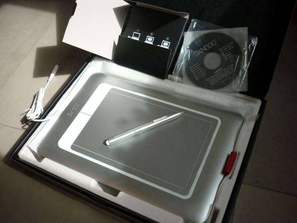 Wacom bamboo fun cth-661 tekentablet pen & touch, Computers en Software, Windows Tablets, Zo goed als nieuw, Ophalen of Verzenden