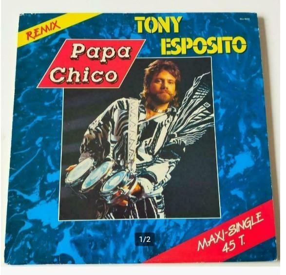 Vinyl LP Tony Esposito Papa Chico hits Synth-pop electroni, CD & DVD, Enlèvement ou Envoi, 12 pouces