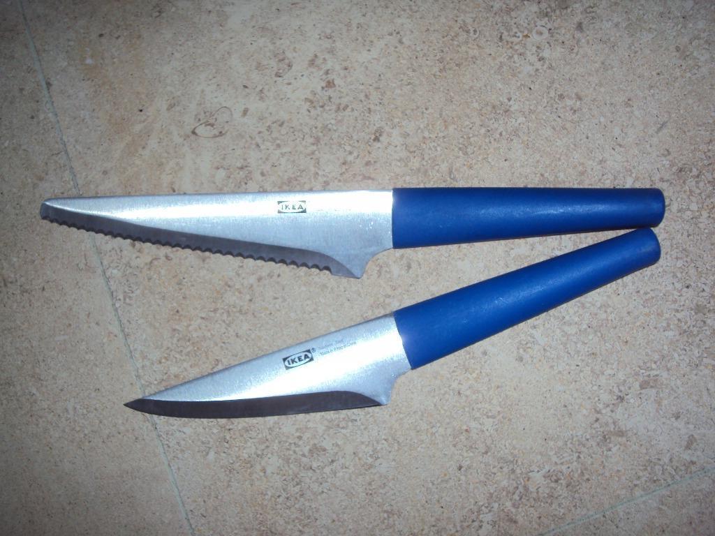 Ikea, set van 2 grote messen, Ophalen of Verzenden, Gebruikt