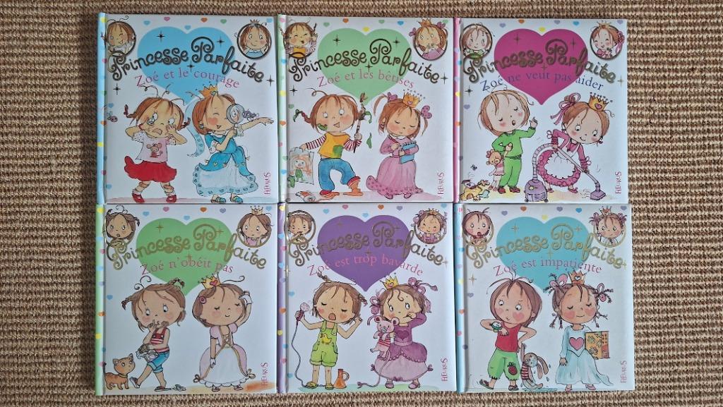 6 livres enfant Zoé Princesse Parfaite, Enlèvement ou Envoi, Utilisé