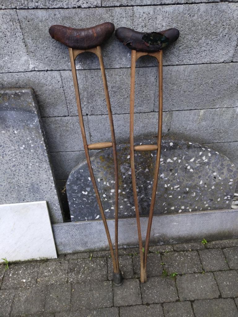 oude loopkrukken, Diversen, Loopkrukken, Ophalen of Verzenden, Gebruikt