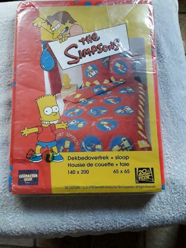 Housse de couette  the Simpsons, Ophalen, Nieuw, Eenpersoons, Dekbedovertrek