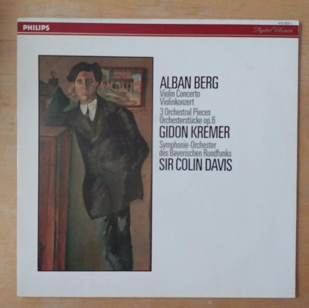 LP Vinyle Alban Berg Gidon Kremer Sir Colin Davis, Enlèvement ou Envoi, Comme neuf