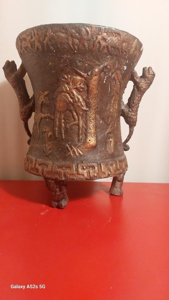 Magnifique mortier africain en bronze., Enlèvement ou Envoi, Bronze