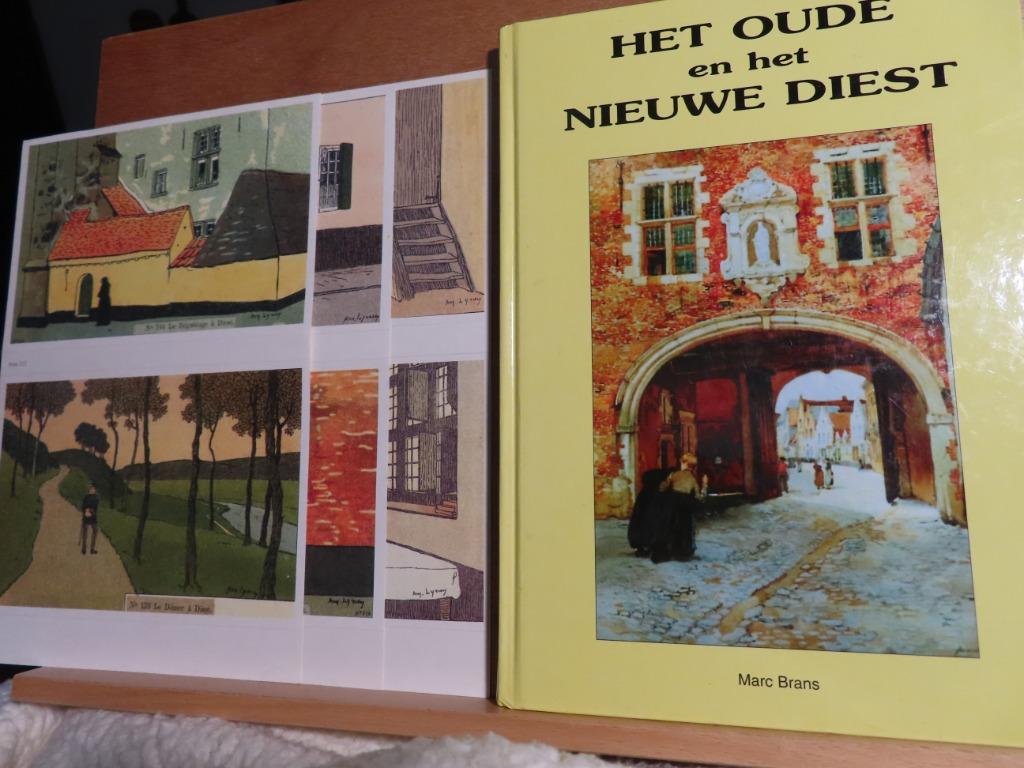NIEUWSTAAT / Het Oude en het Nieuwe Diest – Brans ( m. extra, Comme neuf, 20e siècle ou après, Marc Brans, Enlèvement ou Envoi