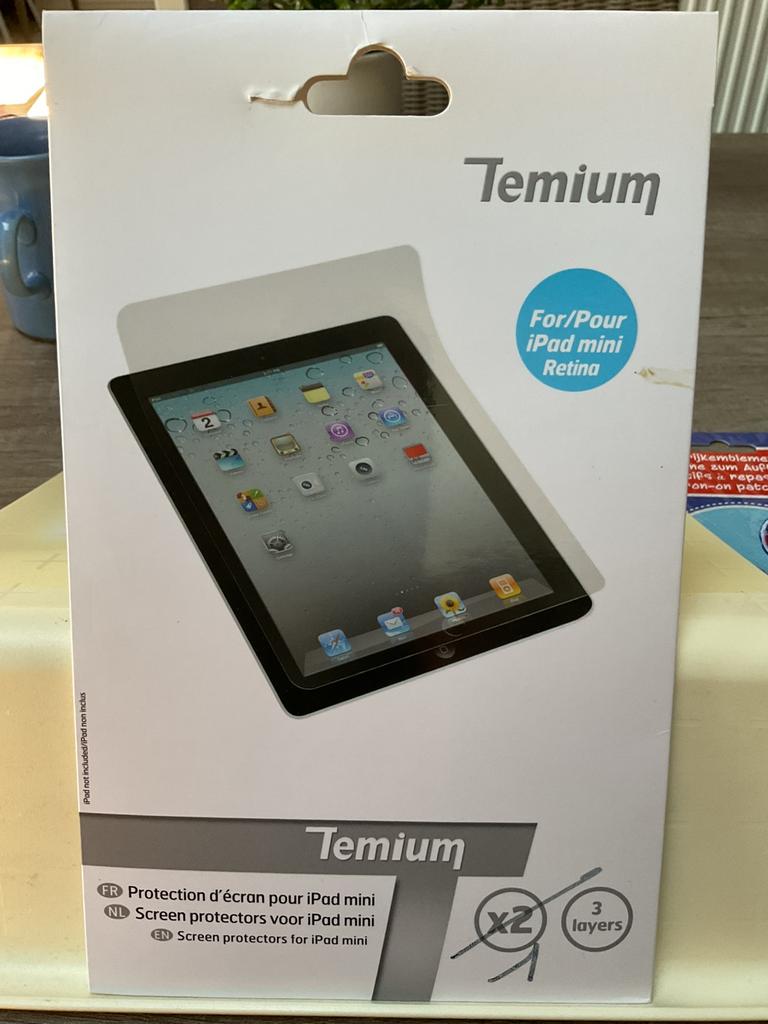 1 nieuwe screenprotector iPad mini, Ophalen of Verzenden, Nieuw, Screenprotector, Apple