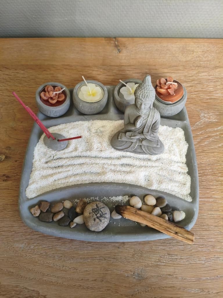 Jardin Zen décoratif en pierre, Enlèvement ou Envoi, Utilisé
