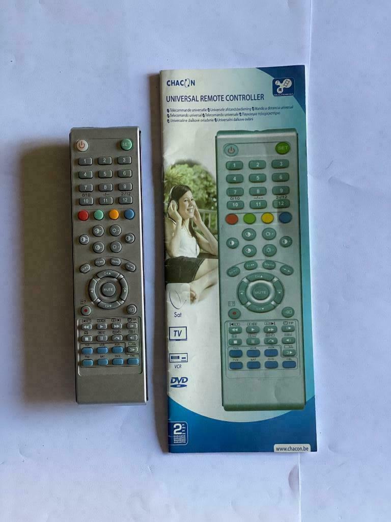 Télécommande Chacon, Enlèvement ou Envoi, Utilisé, Universel, VHS