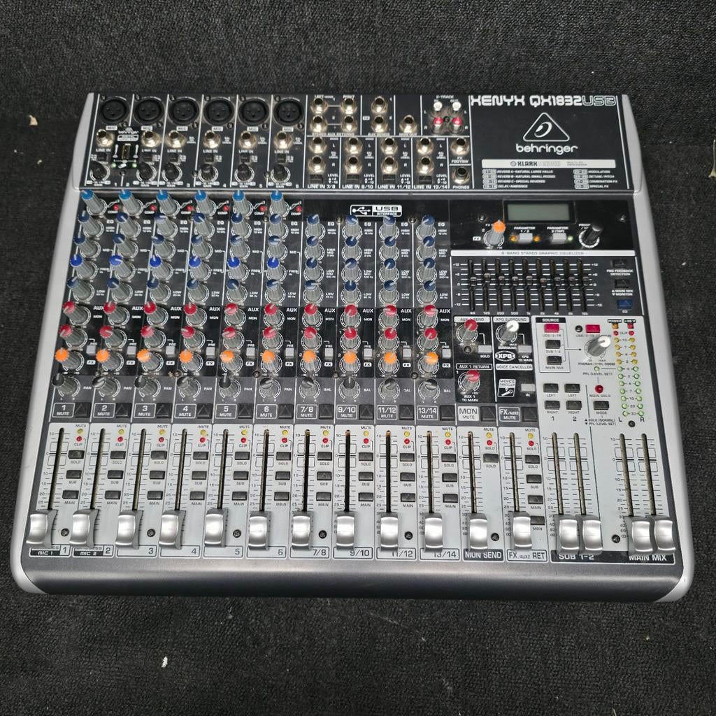 BEHRINGER XENYX mixer / mengpaneel met effecten, Audio, Tv en Foto, Luidsprekerboxen, Ophalen of Verzenden