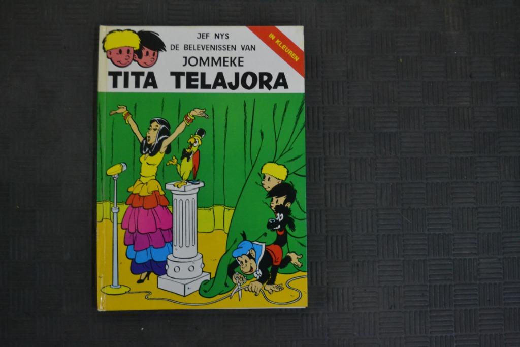 Jommeke hardcover Tita Telajora, Boeken, Stripverhalen, Eén stripboek, Ophalen of Verzenden, Gelezen, Jef Nys