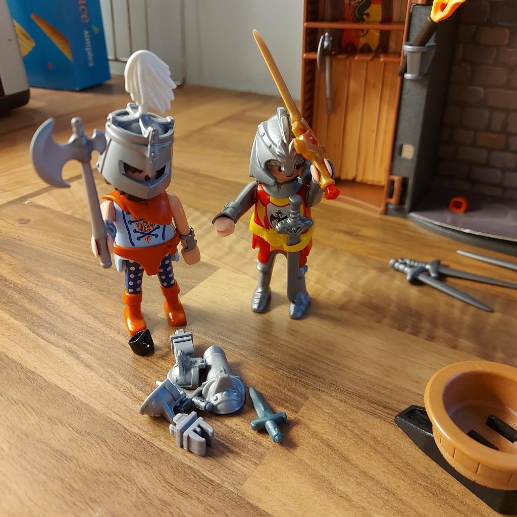 Playmobil speelbox ridder wapensmid, Ophalen, Zo goed als nieuw