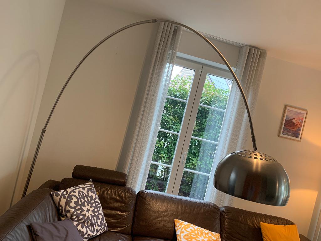 Mooie staanlamp, Huis en Inrichting, Ophalen, Gebruikt, 200 cm of meer, Metaal