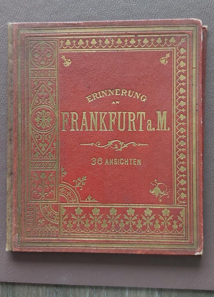 Album Leporello Francfort-sur-le-Main 36 cartes postales 189, Enlèvement ou Envoi