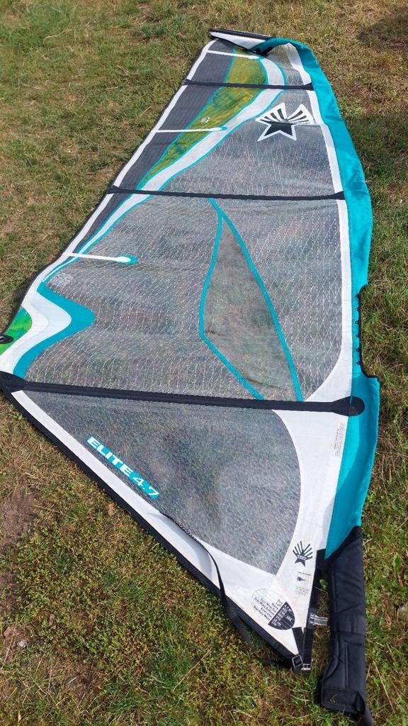 Ezzy Elite 4.7 in zeer goeie staat, Watersport en Boten, Windsurfen, Ophalen, Zo goed als nieuw