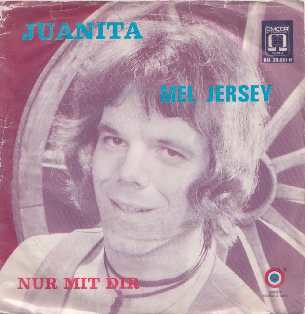 Mel Jersey – Juanita / Nur mit dir – Single, Enlèvement ou Envoi, Utilisé, Pop
