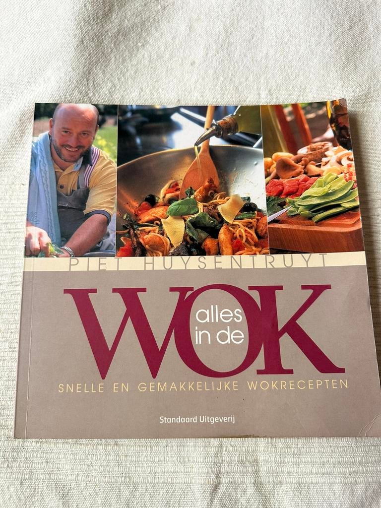 Alles in de wok Piet Huysentruyt, Enlèvement, Utilisé, Piet Huysentruyt, Cuisine saine