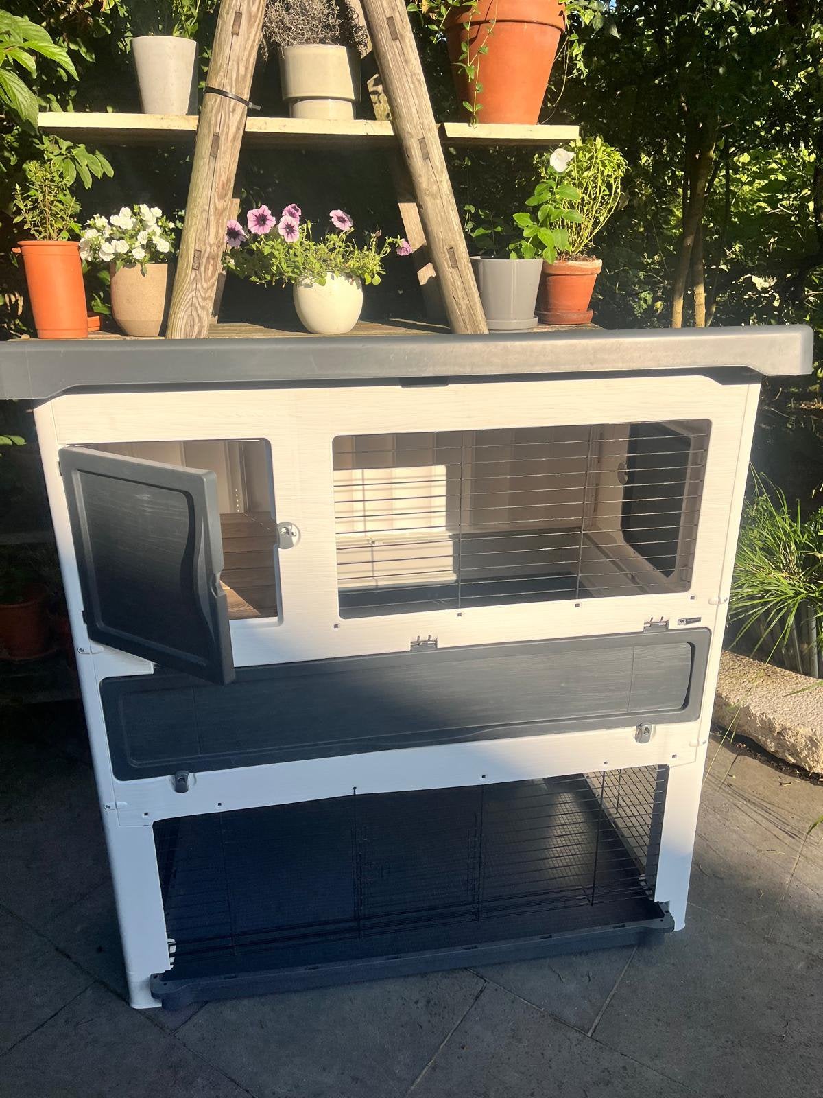 Cavia en/of konijnenhok Ferplast 120cm, Dieren en Toebehoren, Knaagdieren en Konijnen | Hokken en Kooien, Ophalen, 110 cm of meer