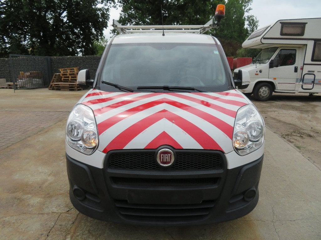Fiat Doblo 1.4 MPI - Dakdrager - 41.549km - 2012 - Benzine, Autos, Camionnettes & Utilitaires, Electronic Stability Program (ESP)