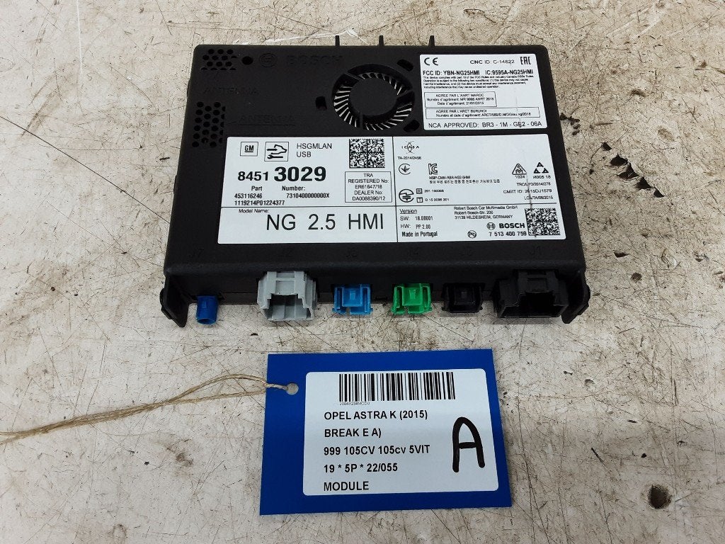 COMPUTER Opel Astra K Sports Tourer (84513029), Gebruikt, Opel