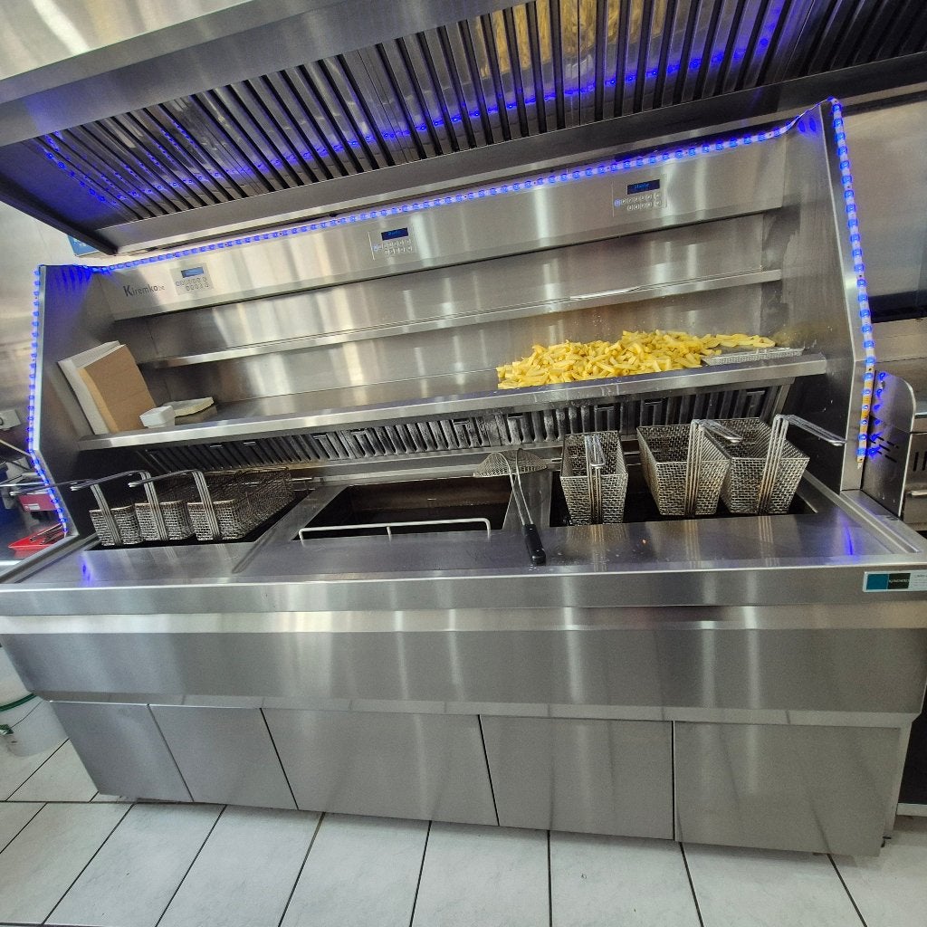 Friteuse kiremko, Articles professionnels, Enlèvement, Utilisé, Cuisinière, Friteuse et Grils