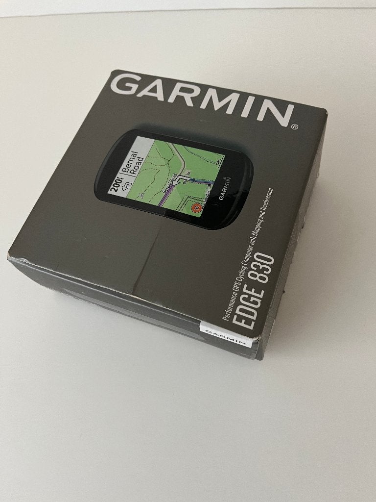 Garmin  Edge 830, Ophalen, Zo goed als nieuw