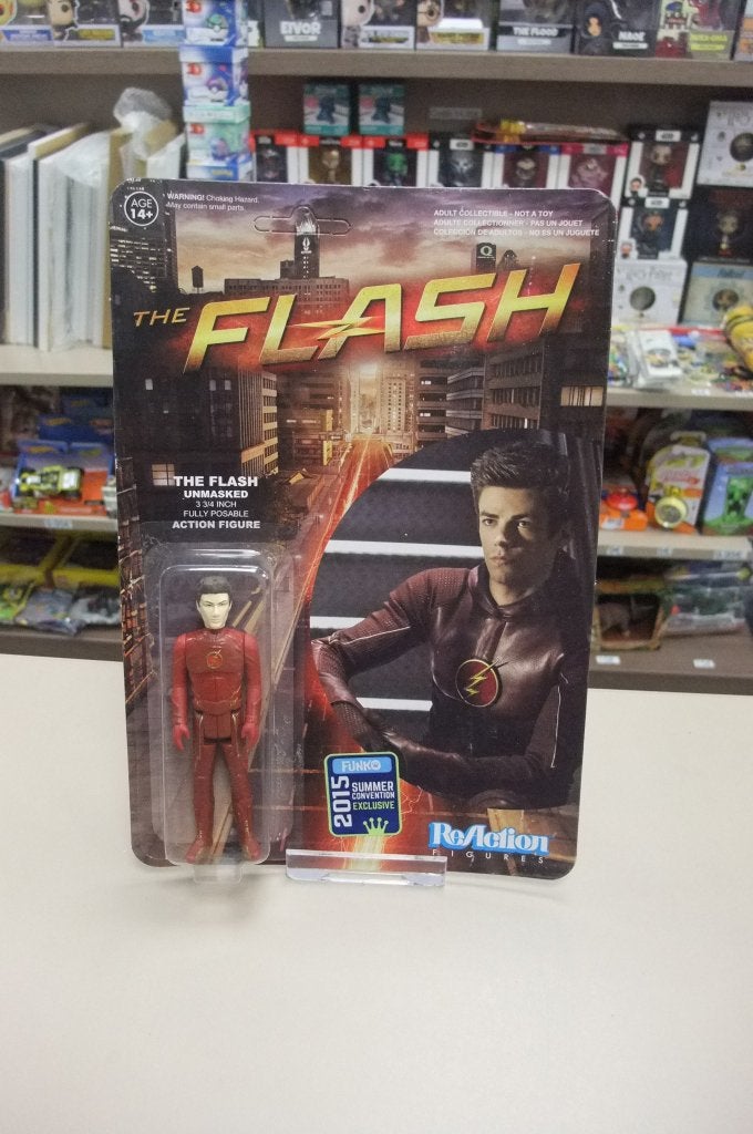The Flash Unmasked Funko ReAction The Flash, Neuf, Enlèvement ou Envoi, Funko, Nvt
