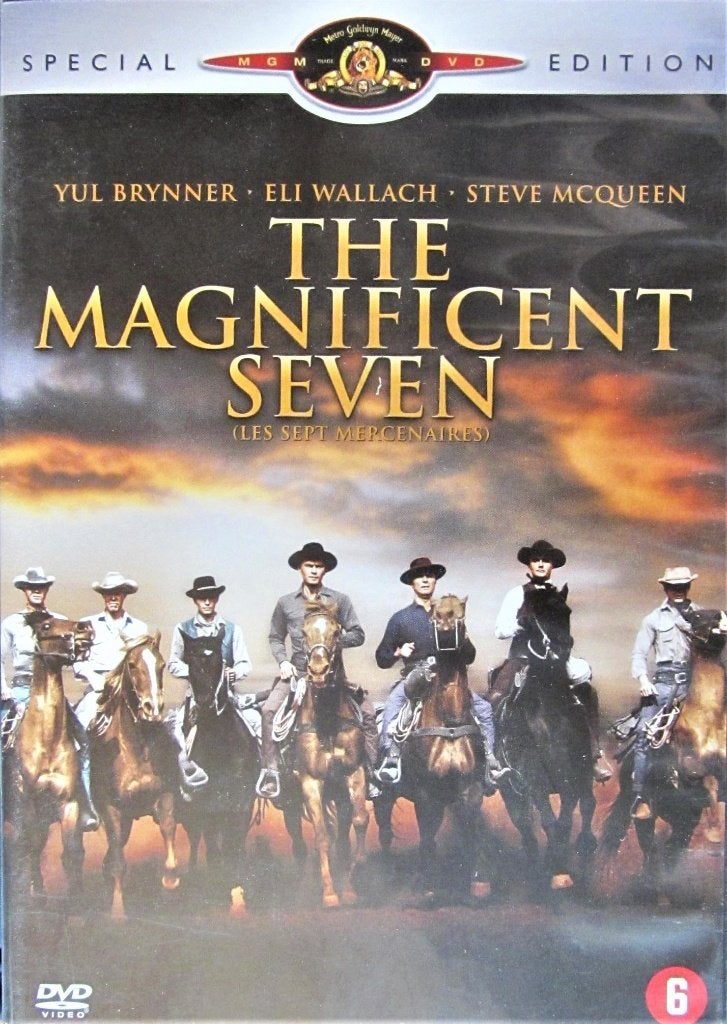 DVD WESTERN- THE MAGNIFICENT SEVEN (YUL BRYNNER), Français, Tous les âges, Comme neuf, Autres genres