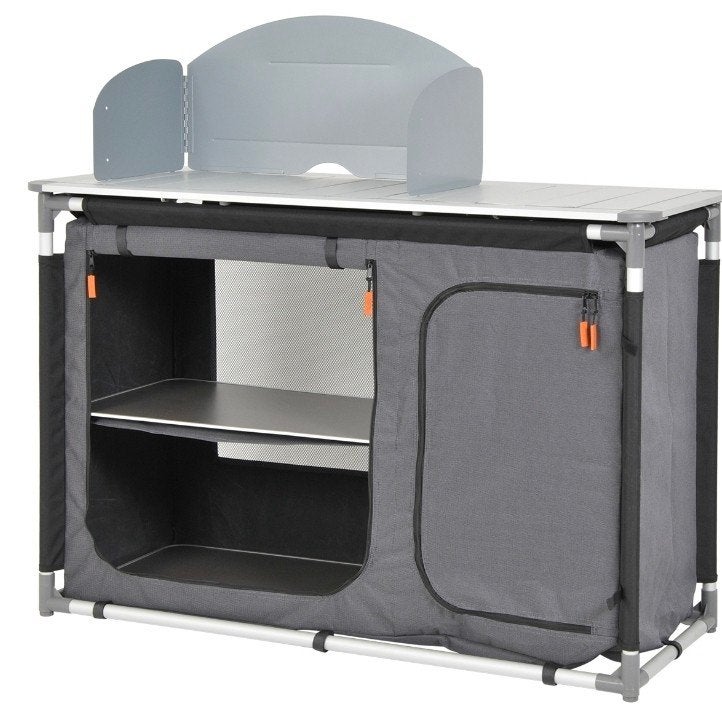 luxe keuken voor op de camping, Ophalen, Gebruikt, Campingkast