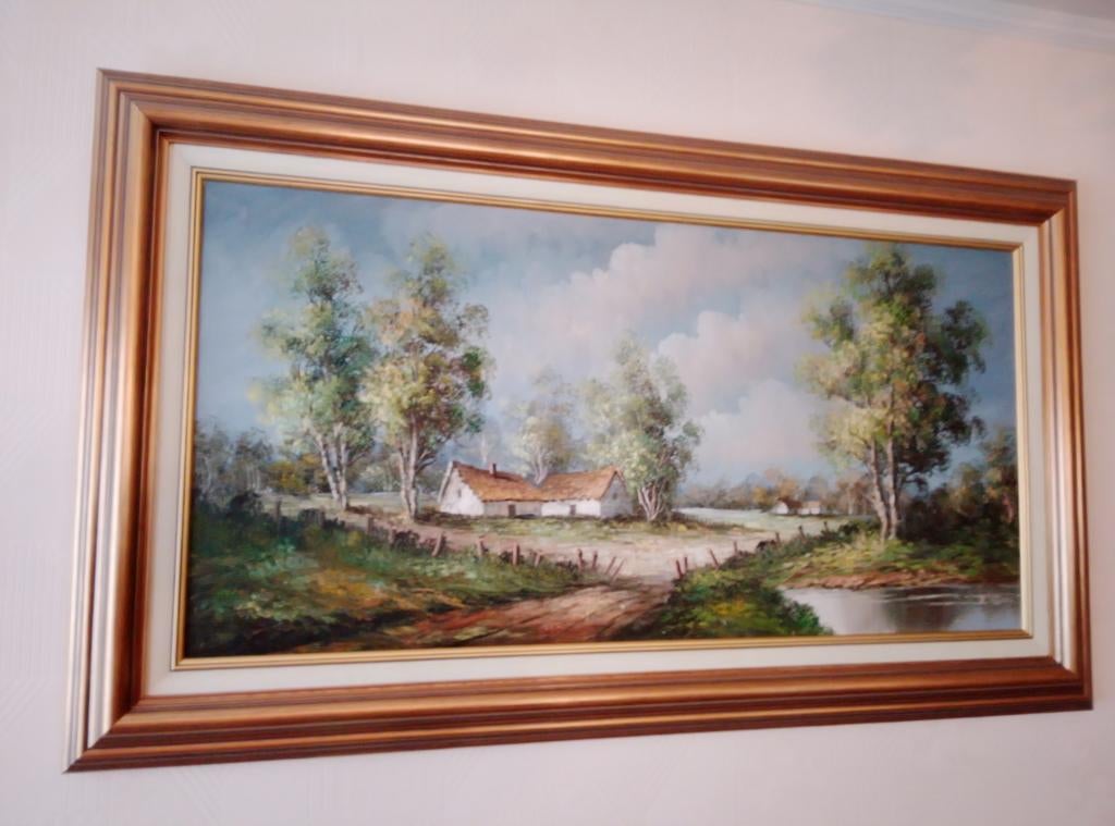 Prachtig schilderij,Karel Wouters, Ophalen