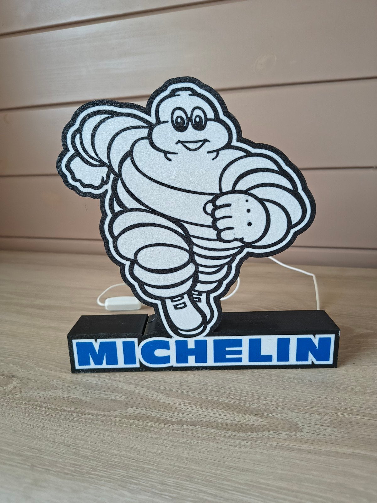 Lampe décorative Michelin Bibendum, Enlèvement ou Envoi, Avec interrupteur
