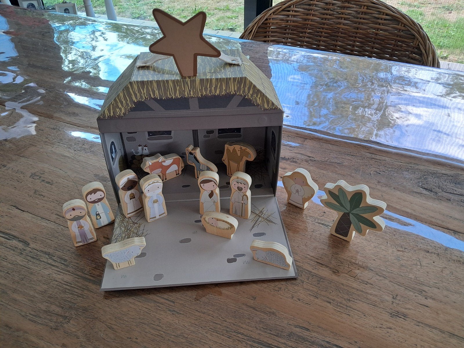 Kerststal Little Dutch speelkoffer, Ophalen of Verzenden, Zo goed als nieuw