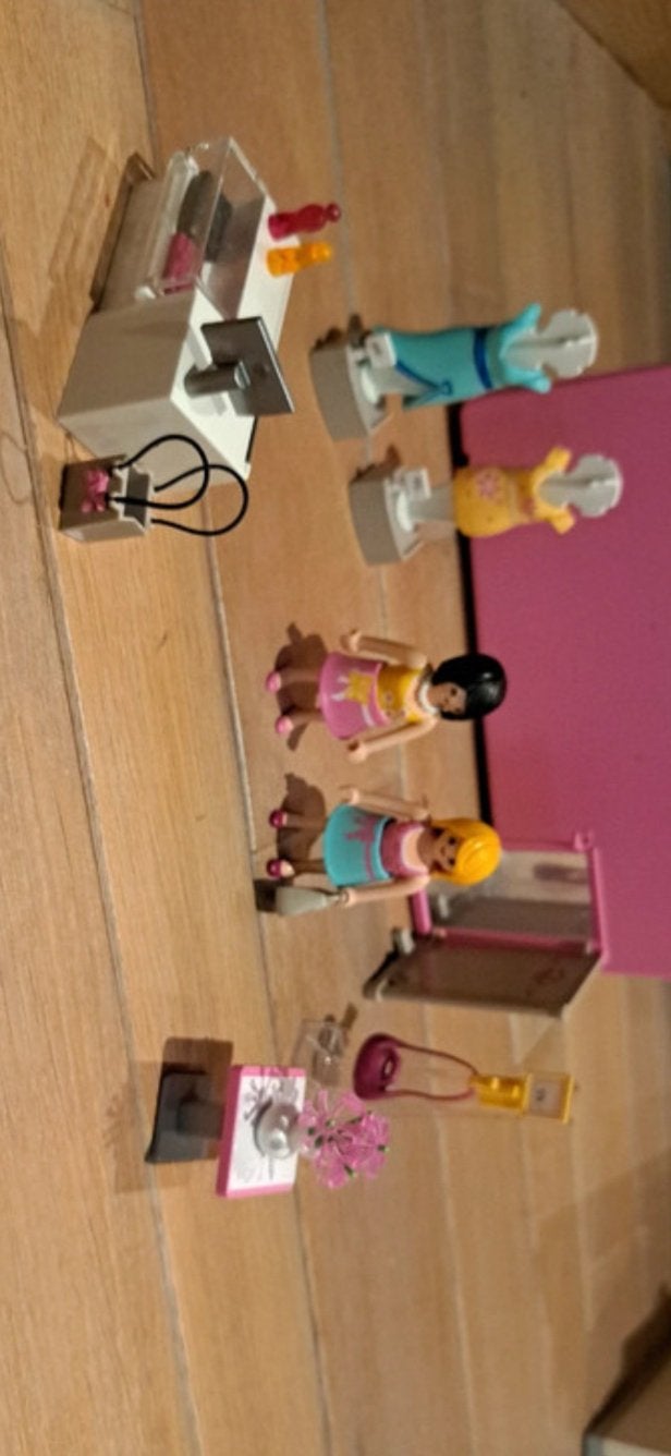 Playmobil City Life modewinkel + meeneemkoffer, Kinderen en Baby's, Complete set, Overige typen, Ophalen of Verzenden, Zo goed als nieuw