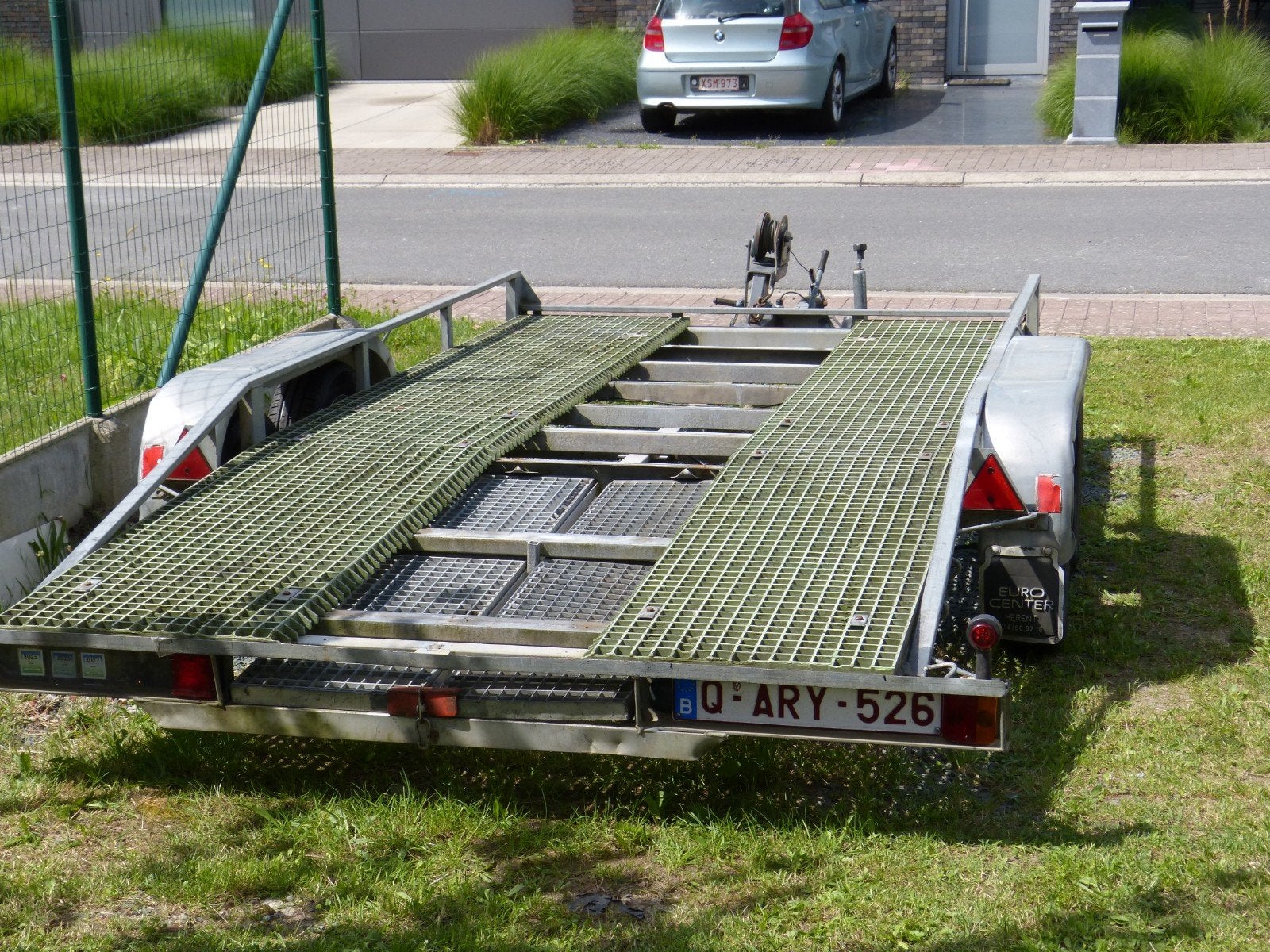 Autotrailer MTM 2000kg goede staat met nieuwe banden, Ophalen, Zo goed als nieuw