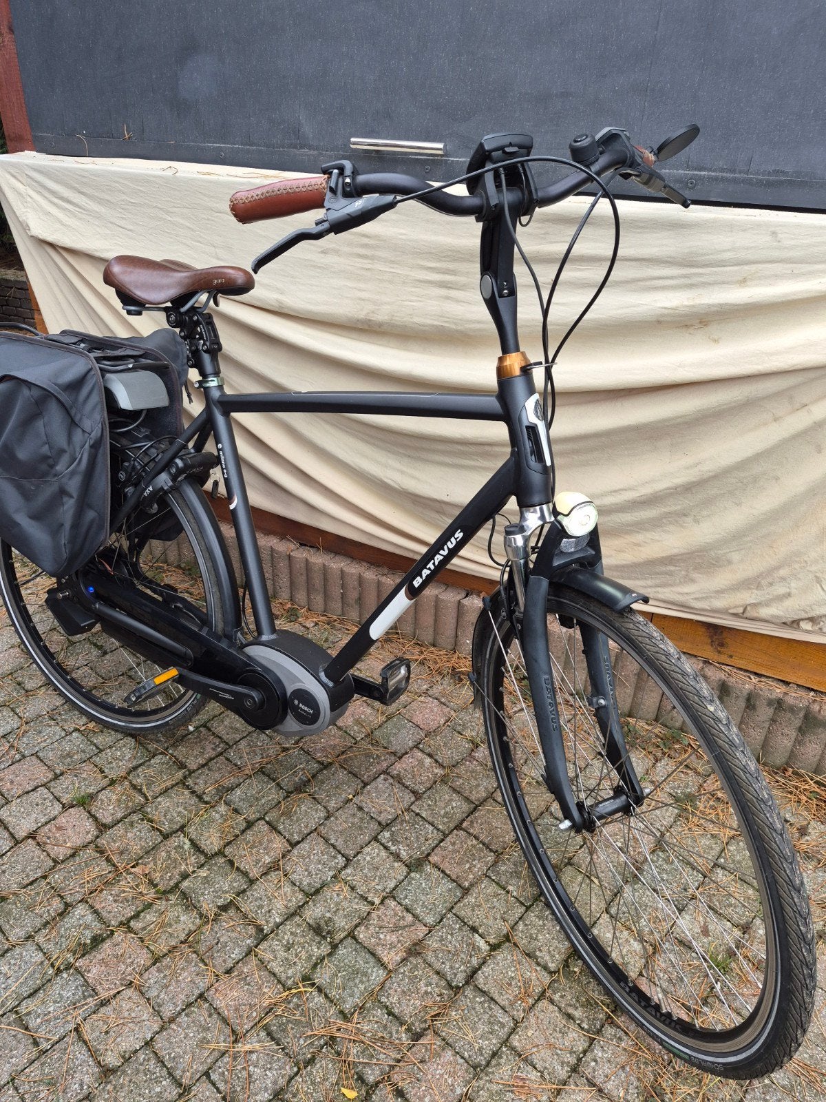batavus heren electrichf fiets met automaat ., Vélos & Vélomoteurs, Frein sur jante, Enlèvement ou Envoi, Batavus, Comme neuf