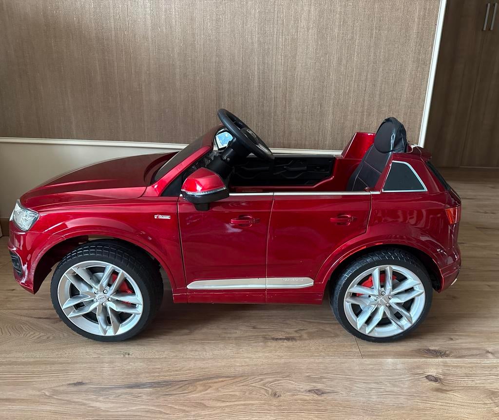 Voiture électrique rouge Audi pour enfants, Enlèvement, Utilisé
