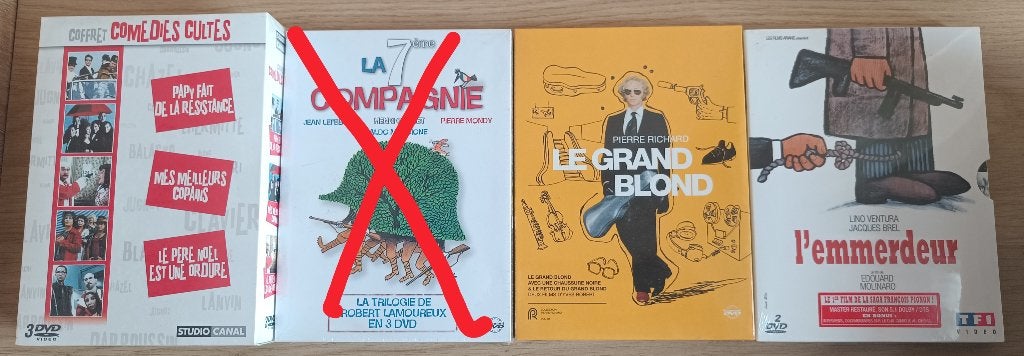 Dvds neufs à vendre, Action, Français, Enlèvement, Neuf, dans son emballage