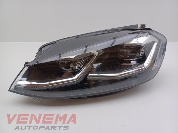 Phare gauche d'un Volkswagen Golf, Volkswagen, -, 3 mois de garantie, Utilisé