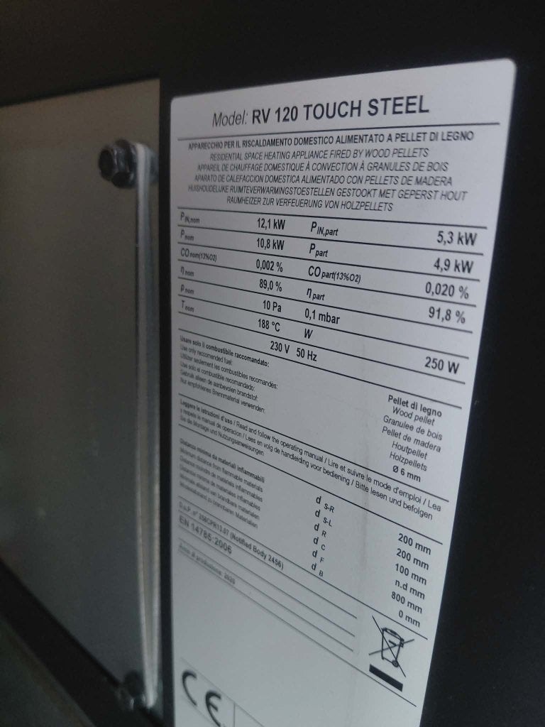 Poeles pellet, Enlèvement ou Envoi, Autres carburants, Comme neuf, Poêle à granulés
