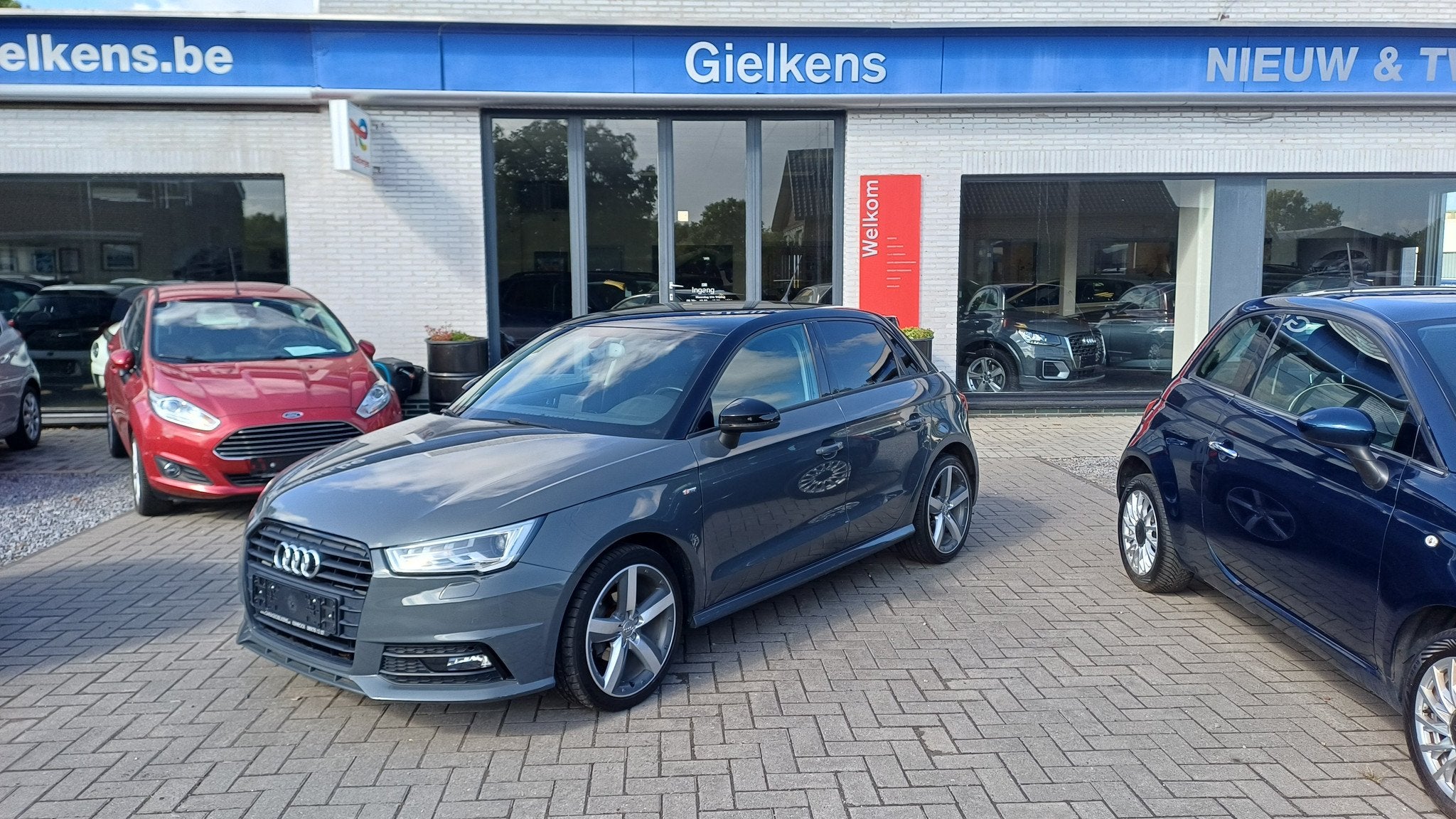 Audi A1 1.0TFSI Sportback S-Line/1j. garantie, Autos, Argent ou Gris, Achat, A1, Euro 6