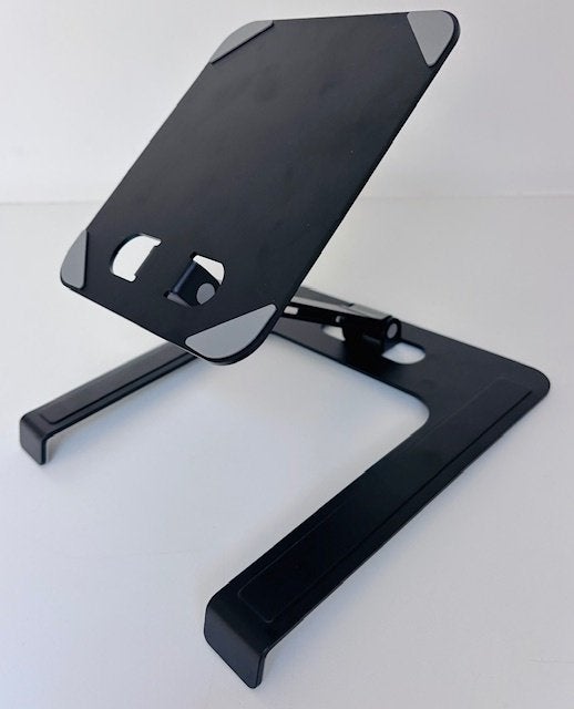 Support métallique pour ordinateur portable ou tablette, Informatique & Logiciels, Enlèvement ou Envoi, Comme neuf