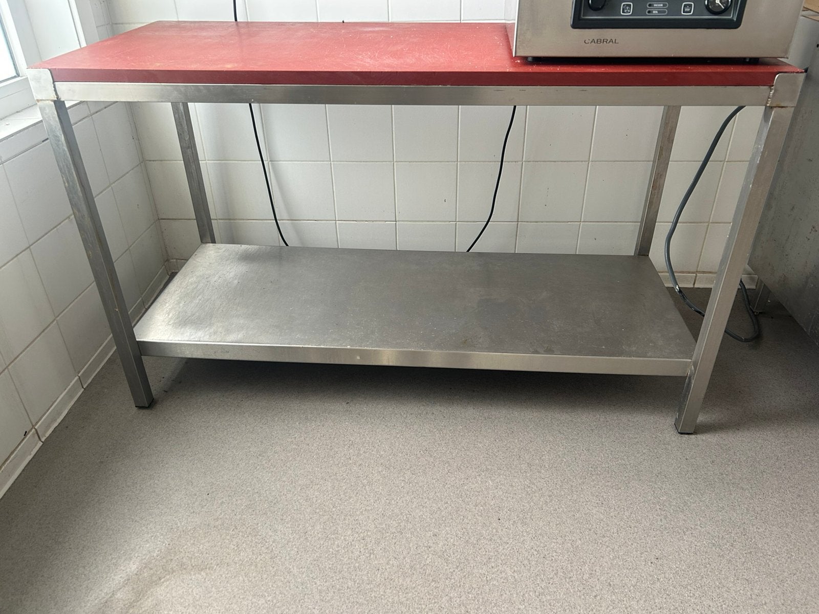 Inox tafel, Zakelijke goederen, Ophalen