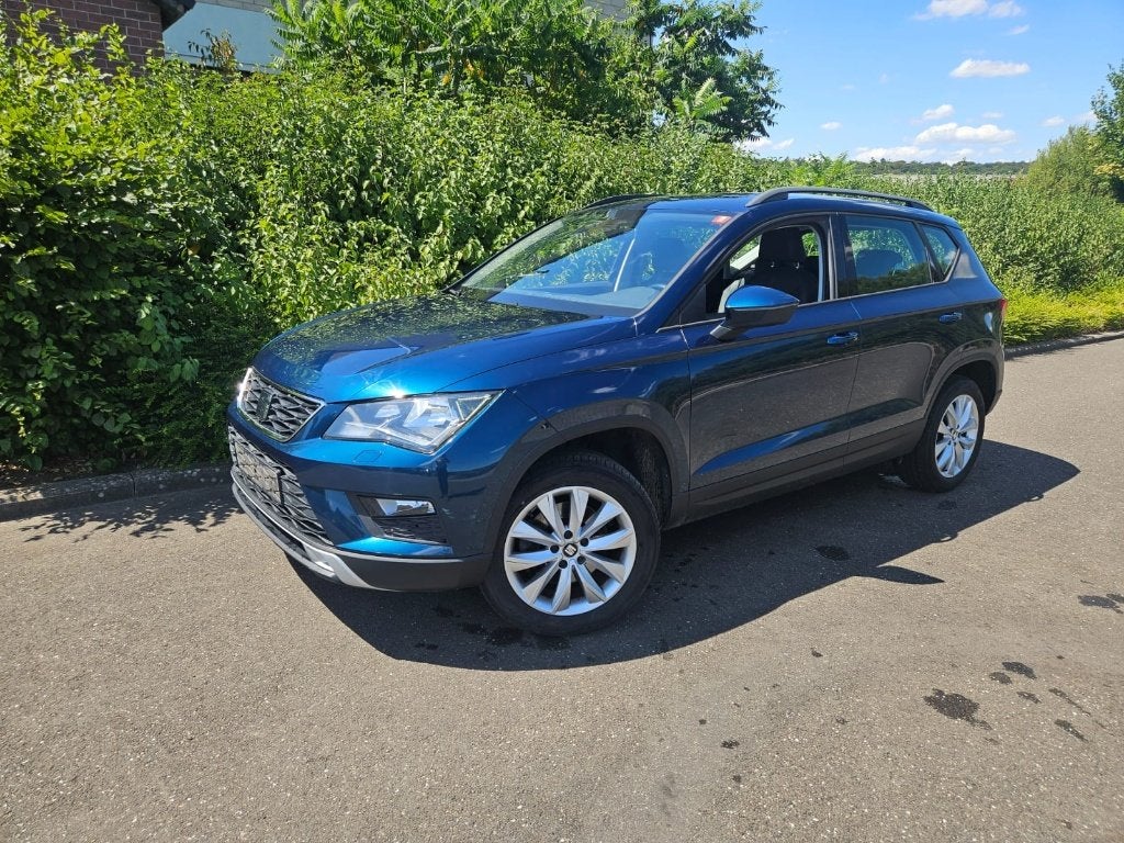 SEAT Ateca 1.4 TSI Xcellence ️AIRCO CUIR, Autos, Seat, Entreprise, Boîte manuelle, Ateca, Noir